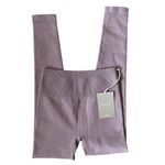 Everlane Ribbed The Seamless Legging in Dusty Lavendar Size XS/S Photo 4