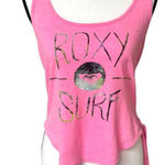 Y2K VTG. 2000'S LOGO PINK ROXY SURF TANK TOP Photo 0