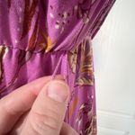 NWT Isabel Maternity Scoop Neck Floral Maxi Dress Missing Belt Photo 5