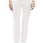 Eileen Fisher White Straight Leg Jeans Size 6 Photo 0