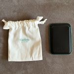 Tieks NWT  Black Leather Card Holder MagSafe Photo 0