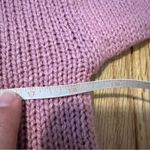 Vintage Wool Blend Bunny Rabbit Novelty Sweater Pink Size M Photo 5