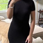Abercrombie & Fitch  black mini sweater dress Photo 0
