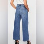 Free People  Women’s Sz 27 Wales Wide Leg‎ High Waisted Cropped Jeans Photo 2