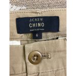 J.Crew  Chino Critter cargo pant, embroidered Fox, preppy, playful pants. size 6 Photo 2