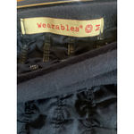 XCVI Wearables The Trace Skirt in Classic Navy Blue Mini Stretch Medium M CASUAL Photo 4