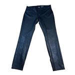 Roz & Ali skinny Faux Leather Pants Black Size 14 Photo 0