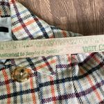 Marc Jacobs  Checked Wool Double Breasted‎ Peacoat Size Medium Photo 6