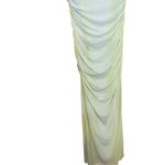 SIGNIFICANT OTHER Green Striped Mesh Square Neck Bodycon Verona Dress Size US 6 Photo 6