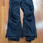 Marmot  Women's Snow Ski Snowboarding Pants Padded Knees Shell Black Size SP Photo 2