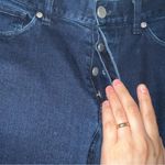 Theory Hayden Straight Slim Fit Dark Wash Denim Button Fly Jeans Photo 1