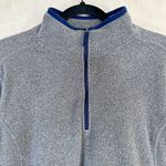 L.L. Bean 1/4 Zip Pullover Fleece Gray Outdoor Hiking Light Jacket Size XL Photo 6
