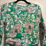 Lilly Pulitzer Moana Green floral high low Maxi Dress Photo 12