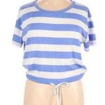 Love, Fire  Blue and White Striped Top NWT Photo 0