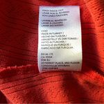 Urban Outfitters lettuce hem baby tee crop top coral red medium Photo 6