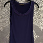 The Limited  Purple Sleeveless Tank Top Photo 0