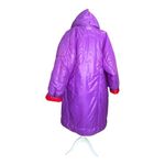 Norma Kamali Vtg ORIGINAL 1980 OMO REVERSIBLE SLEEPING BAG COAT Purple and Red Photo 1
