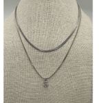 Boutique Letter S Necklace, Double Layer Initial S Pendant Necklace Photo 0