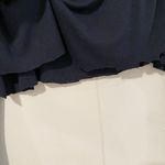 Free People  Cutout Mock Neck Long Sleeve Top Black Size L (Cropped Raw Hem) Photo 6