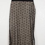 Hem & Thread Black Polka Dot Shift Dress Size Large Photo 0