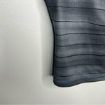 Stori Textured‎ Wash Striped Shelf Bra Racerback Tank Gray Size 6 Photo 12