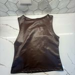 SheIn  Mocha Sleeveless Crop Top size M Photo 7