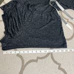 Aerie  Cozy Charcoal Gray Long Sleeve Romper Photo 12