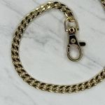Gold Tone Skinny Flat Chain Link Purse Handbag Replacement Strap 46" ✨ Photo 10