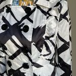 Takara EUC Black and White ruffled blouse/jacket. Photo 2