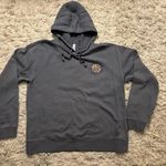 RVCA  Charcoal Sphered Pullover Hoodie with Yellow Logo Size L Photo 3