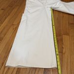 Victoria Beckham  Portland‎ Mid Rise Wide Leg White Jeans Size 30 Photo 13