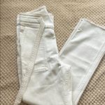 Abercrombie & Fitch  Cream Ultra-High Rise Jeans Photo 0