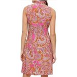 Tommy Hilfiger - PINK PAISLEY MOD 60'S RETRO STYLE DRESS - NWT - MSRP $99 SZ 10 Photo 4