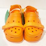 Crocs  Size 7 Orange Hiker Xscape Strappy Clog SAMPLE NEW Photo 1