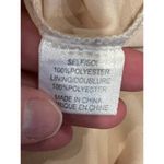 WAYF Cream Off The Shoulder Long Sleeve Floral Print Flowy Tunic Dress L Photo 11