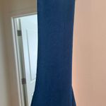Dark Blue mini dress with open back Photo 0