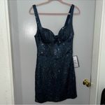 B Darlin Juniors' B. Darlin Wide Strap Sequin Bodycon Mini Dress Photo 6