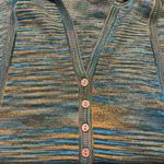 Free People  romper shorts halter Summer Nights green knit sweater XS NEW Photo 4