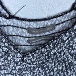 Urban Outfitters Women Black/white Cropped Top Blouse Size Small. Photo 2