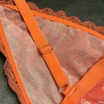 French affair  NWT Babydoll gown with lace. Size small color Peach Echo Photo 4