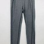 LRL Lauren Active Athletic Striped leggings Women Size Large Black and White Photo 1