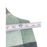 cj banks C.J. Banks 2X Zip Up Plaid Vest Blue Green Checkered Collared Layering Photo 8