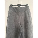 Aerie Gray Sherpa Fleece Jogger Pants | High Waisted | Zipper Detail | Size M Photo 1