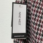 Nine West  The Skinny Houndstooth Pants Women's 18W Plus Multi Work Office Glam Photo 4