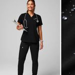 Fabletics Black Scrub Set Photo 1