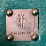 Sissi Rossi Italian Teal Leather Crossbody Bag/Purse Photo 2