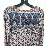 Living Doll  Women's tunic top shirt pullover mini dress Large EUC peacock Photo 8