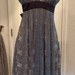 Mystic Y2k vintage lace overlay babydoll tie back dress Photo 0