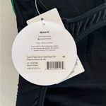 Sporti Piped Splice Wide Strap One Piece Swimsuit Black Green 38 NWT Photo 5