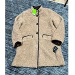 Sam Edelman  NWT teddy single-breasted teddy coat size L Photo 5